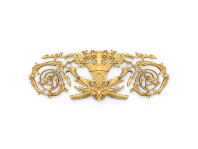 Classic decor ornament 55 3D print model