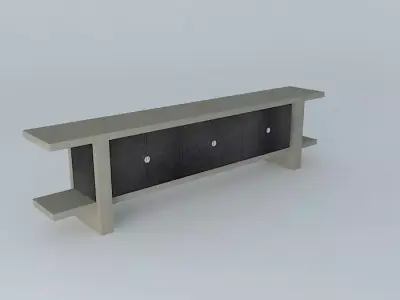 Block Console 2 3D model