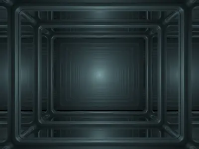 Sci Fi corridor 3D model