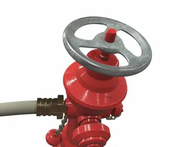Fire hydrant 3D model