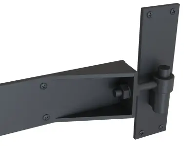 Gate Hinge 3D model