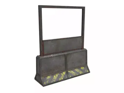 Concrete RoadBlock Barrier Barricade Pack 20