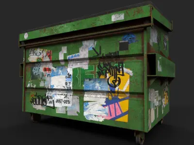 DUMPSTER 3D model
