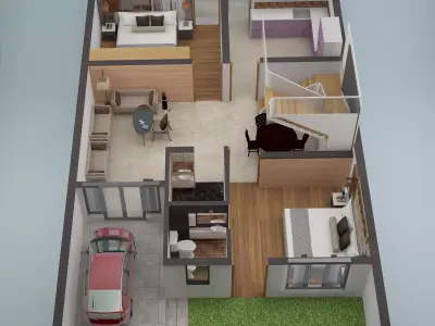 floor 3d plan 3D model