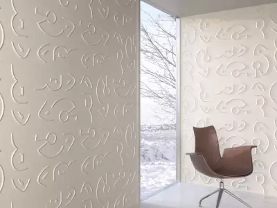 wall panel 086 AM147 3D model