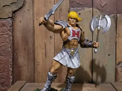 He-man Light Armor realistic version Masters of the Universe 3D print model