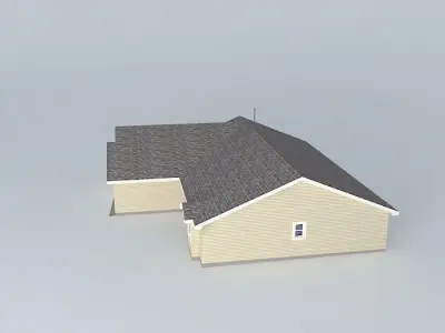 Tract House Free 3D model purchase