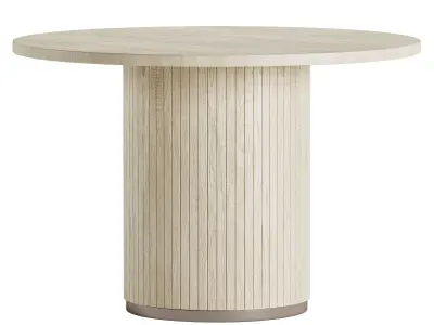 loafer chairs chelsea table 3D model