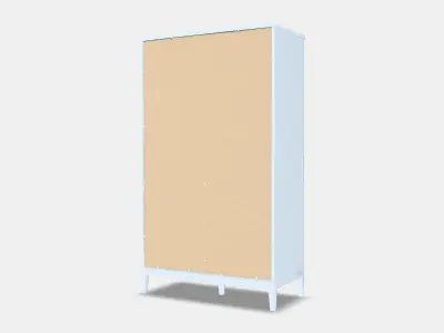 IDANAS Wardrobe 1 Low-poly 3D model