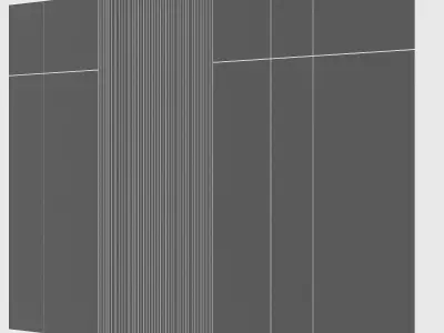 wall panel 42 3D model