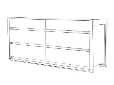 Matera 6 Dresser 3D model