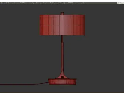 PEPIN TABLE LAMP Low-poly 3D model