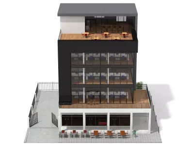 Office Building 3D model
