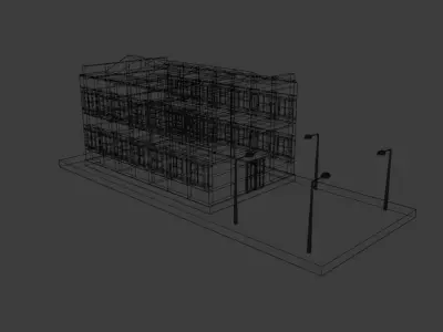 Panel House 3D model