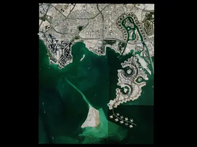 Doha - Qatar 3D model