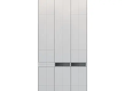CUPBOARD 5 wardrobe with three doors 3D model
