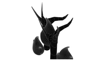 Wildfire Icon v1 001 Low-poly 3D model