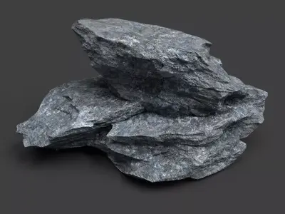 Rock 7-9 Low-poly 3D model purchase