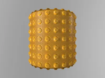 Sidewalk Bumps PBR Substance Material Texture