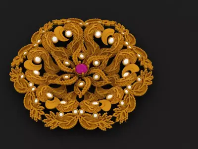 Botanical Designs 3D 3D model