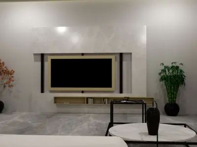 modern bedroom 3D model