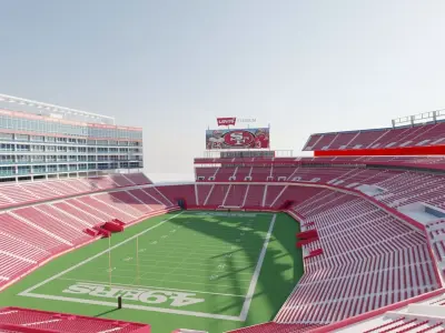 levi stadium 3D model