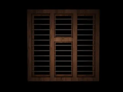 window 150xx150  3D model