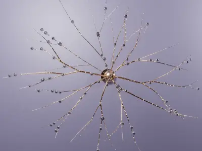 Chandelier in fantasy style 3D model