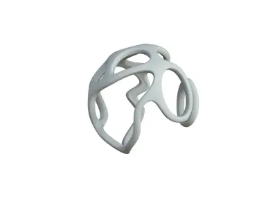 SciFi Cube Object No 32614 Low Poly Shape Texture