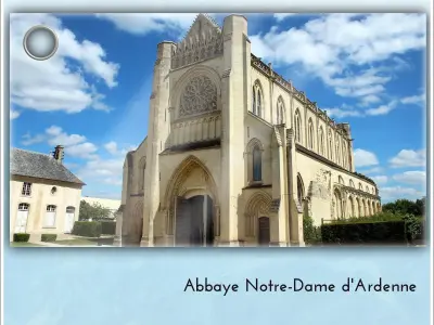 Set of buildings of the Abbey of Notre-Dame dArdenne Calvados No 3D print model