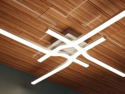 Ceiling LED  MESH 01-1621 3D model
