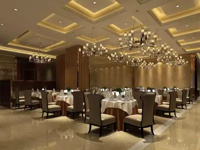 Business - Food Beverage 7-092 3D model