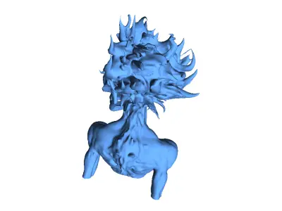 Sexy alien 3 3D print model