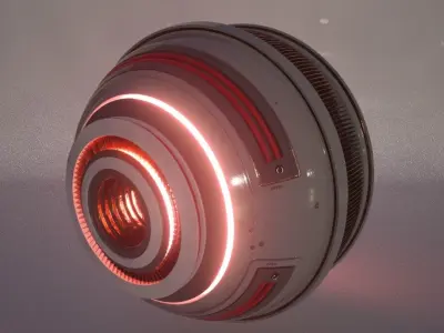 Spherical Drone  3D model