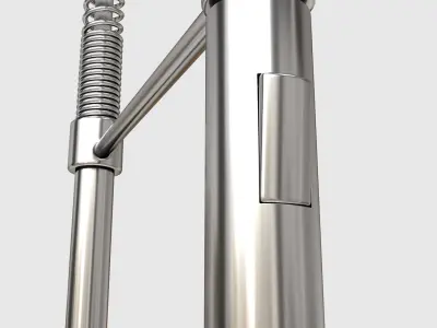 Flexible Hosepipe Tap Faucet 3D model