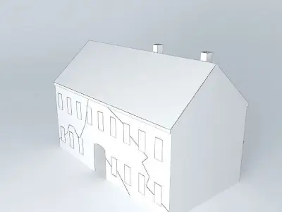 Roman street  Free 3D model