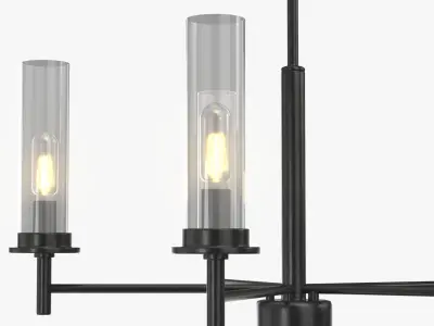 Kellwyn Collection Five-Light Transitional Style Chandelier  3D model