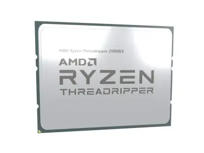 AMD TR4 CPU 2990WX V1 001 3D model