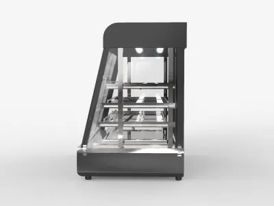 Hot Food Display 3D model