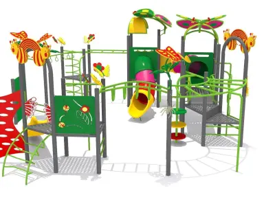 Butterfly Playground 3D model