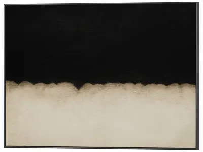 Set of 3 Abstract Paintings in Frames 3D model 25