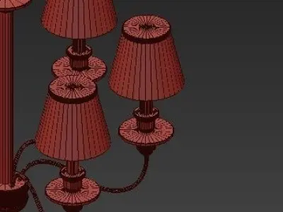Visual Comfort Chandelier 3D model purchase