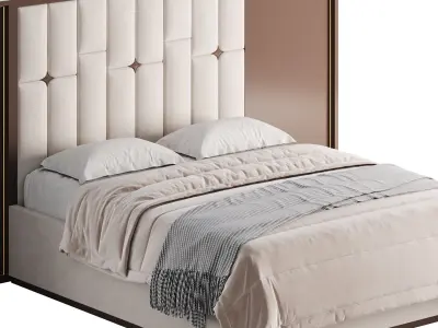 Fara Bed Design Intricately Designed Pakistani Bed 3D model