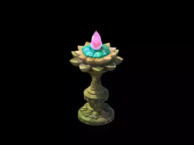 Model - Kaya Buddha Forest Buddha lights Jinlian 3D model
