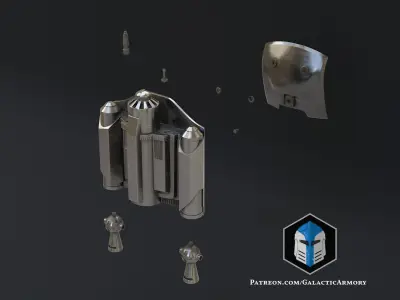 Mandalorian Beskar Armor 3D print model