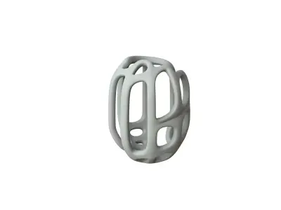SciFi Cube Object No 15623 Low Poly Shape Texture