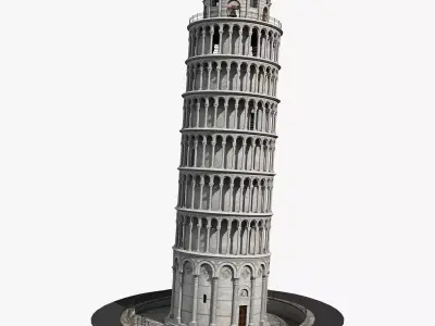 Leaning Tower of Pisa  3D model