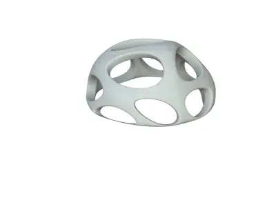 SciFi Cube Object No 48216 Low Poly Shape Low-poly 3D model