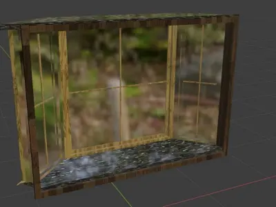 Casement Bay Window 3D model