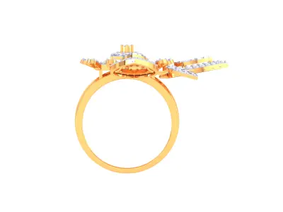 Women Ring MTL 3dm STL OBJ FBX Details 3D print model 35